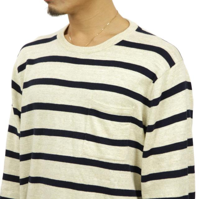 ジェイクルー セーター メンズ 正規品 J.CREW STRIPED TEXTURED COTTON CREWNECK SWEATER D20S30 クリスマス プレゼント ラッピング ポイント10倍 12/7 10:00〜12/12 9:59】 ジェイクルー セーター メンズ