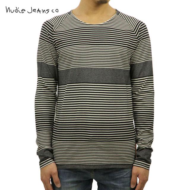 ヌーディージーンズ ロンT メンズ 正規販売店 Nudie Jeans 長袖Tシャツ Otto Raglan 131410 4035 Offwhite クリスマス プレゼント ラッピング