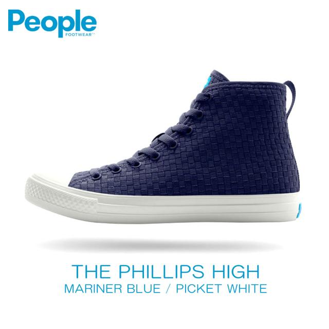 ピープルフットウェア People Footwear 正規販売店 メンズ 靴 シューズ THE PHILLIPS HIGH NC01H-001 MARINER BLUE w / PICKET WHITE D15S25 クリスマス プレゼント ラッピング