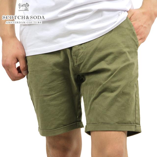 20%OFFセール 【販売期間 2/18 10:00〜2/25 9:59】 スコッチアンドソーダ ショートパンツ メンズ 正規販売店 SCOTCH＆SODA ボトムス Basic garment dyed chino short 131024 65 D00S15の通販は