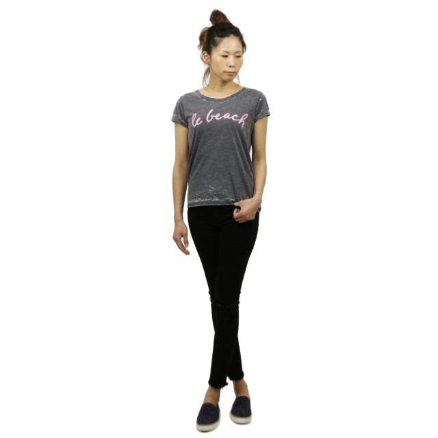 メゾンスコッチ MAISON SCOTCH 正規販売店 レディース 半袖Tシャツ Burnout tee with beach inspire 父の日 プレゼント ラッピング_3