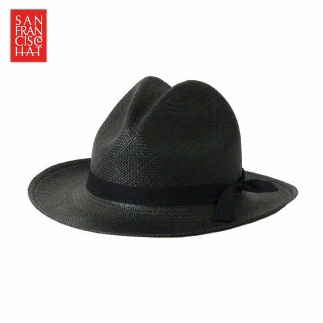 サンフランシスコハット SANFRANCISC HAT 正規販売店 正規品 帽子 ハット BRISA SANTA FE BLACK D15S25