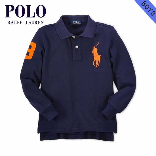 ポロ ラルフローレン キッズ Polo Ralph Lauren Children 正規品 子供服 ボーイズ 長袖ポロシャツ Big Pony Long Sleeved Polo の通販はau Pay マーケット Mixon ミクソン