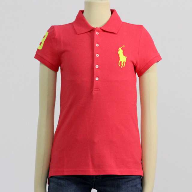 ポロ ラルフローレン キッズ ポロシャツ ガールズ 子供服 正規品 POLO RALPH LAUREN CHILDREN 半袖ポロシャツ BIG  PONY STRETCH COTTON Pの通販はau PAY マーケット - MIXON（ミクソン）