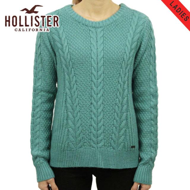 【ポイント10倍 12/13 0:00〜12/19 9:59】 ホリスター セーター レディース 正規品 HOLLISTER Cable Crew Sweater 350-507-0569-230 D20S30 クリスマス プレゼント ラッピング