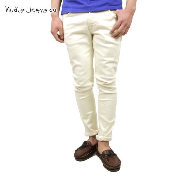 ヌーディージーンズ ジーンズ メンズ 正規販売店 Nudie Jeans ジーパン Lean Dean Ecru Twill 614 1120630 クリスマス プレゼント ラッピング