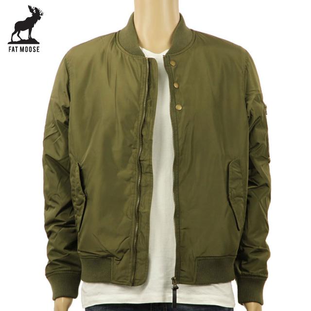 ファットムース FAT MOOSE メンズ アウタージャケット  JACKET MA-1 ARMY D00S20 クリスマス プレゼント ラッピング