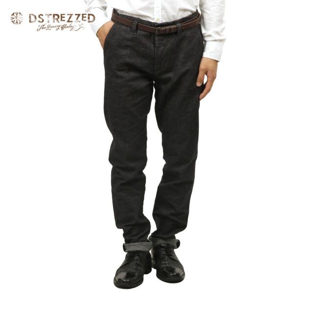 ディストレス チノパン メンズ 正規販売店 DSTREZZED ボトムス Chino belt Flannel check 501154 97 D00S20 クリスマス プレゼント ラッピング