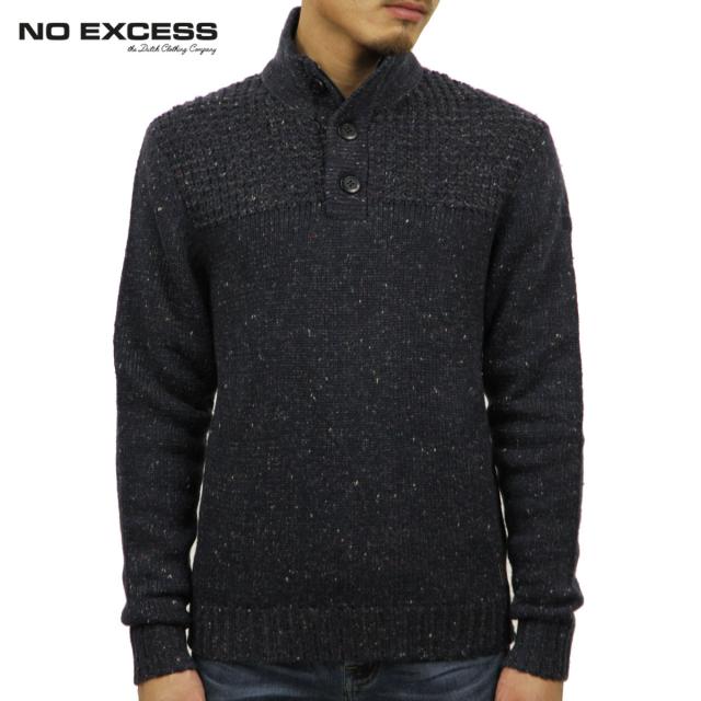 【ポイント10倍 6/20 10:00〜7/2 9:59】 ノーエクセス NO EXCESS 正規品 メンズ セーター Half Button Zip Pullover Sweater230957078 D00S20