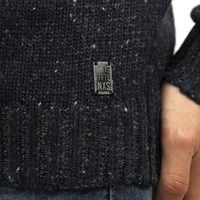 20%OFFセール 【販売期間 4/23 0:00〜4/29 9:59】 ノーエクセス NO EXCESS 正規品 メンズ セーター Half Button Zip Pullover Sweater230957078 D00S20