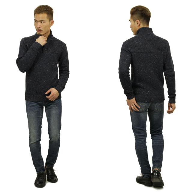 20%OFFセール 【販売期間 4/23 0:00〜4/29 9:59】 ノーエクセス NO EXCESS 正規品 メンズ セーター Half Button Zip Pullover Sweater230957078 D00S20