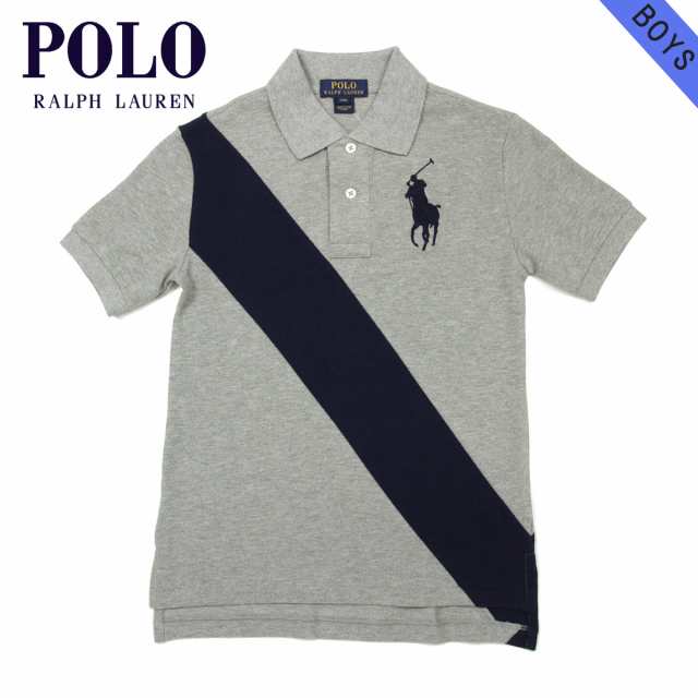 85%OFF!】 POLO ラルフローレン キッズ ポロシャツ 110cm グレー