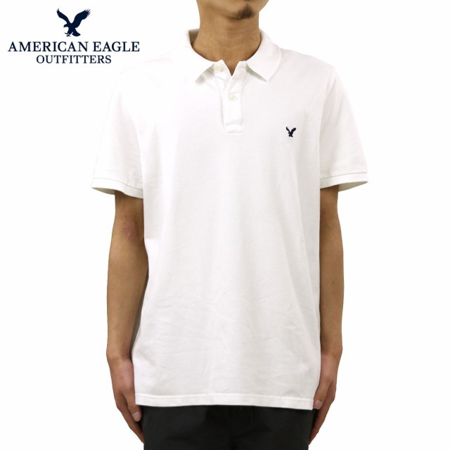 アメリカンイーグル ポロシャツ 正規品 American Eagle 半袖ポロシャツ Aeo Classic Fit Flex Pique Polo 1165 8500 100の通販はau Pay マーケット Mixon ミクソン