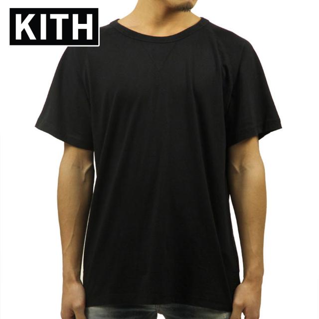 キス Tシャツ 正規品 KITH 半袖Tシャツ KITH LEWIS TEE - BLACK D00S15 クリスマス プレゼント ラッピング