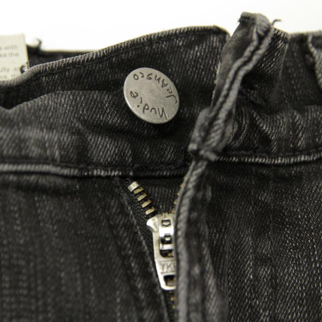 ヌーディージーンズ ジーンズ メンズ 正規販売店 Nudie Jeans ジーパン Lean Dean 654 Grey Patch 112144 D00S20 父の日 プレゼント ラッピング_3
