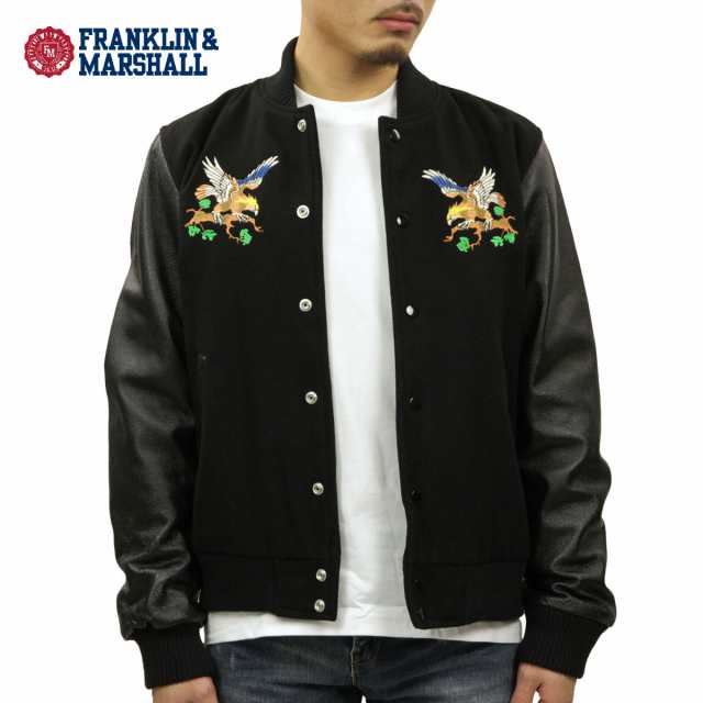 フランクリン マーシャル Franklin Marshall 正規販売店 メンズ ジャケット Embroidery Stadium Jacket Black Jkmal008an 5027 ホワイトの通販はau Pay マーケット Mixon ミクソン