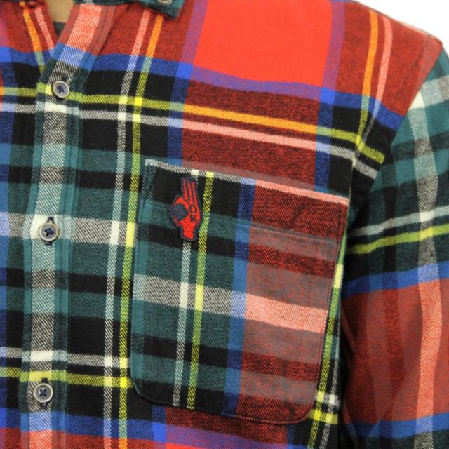 スコッチアンドソーダ シャツ メンズ 正規販売店 SCOTCH＆SODA 長袖シャツ Longsleeve shirt in brushed multicolour check 101420 17 D00S20 クリスマス プレゼント ラッピング スコッチアンドソーダ シャツ メンズ 正規販売店 SCOTCH＆SODA 長袖