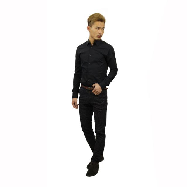 スコッチアンドソーダ シャツ メンズ 正規販売店 SCOTCH＆SODA 長袖シャツ Classic longsleeve shirt in crispy cotton/lycra quality 124889 58 D00S20_3