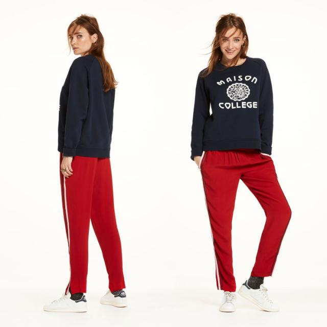 メゾンスコッチ MAISON SCOTCH 正規販売店 レディース フリース Sweat