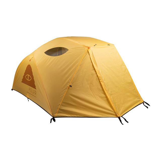ポーラー テント 正規販売店 POLER 二人用テント アウトドア ドーム型テント 2 MAN TENTS 211EQU5201 GOLD_2