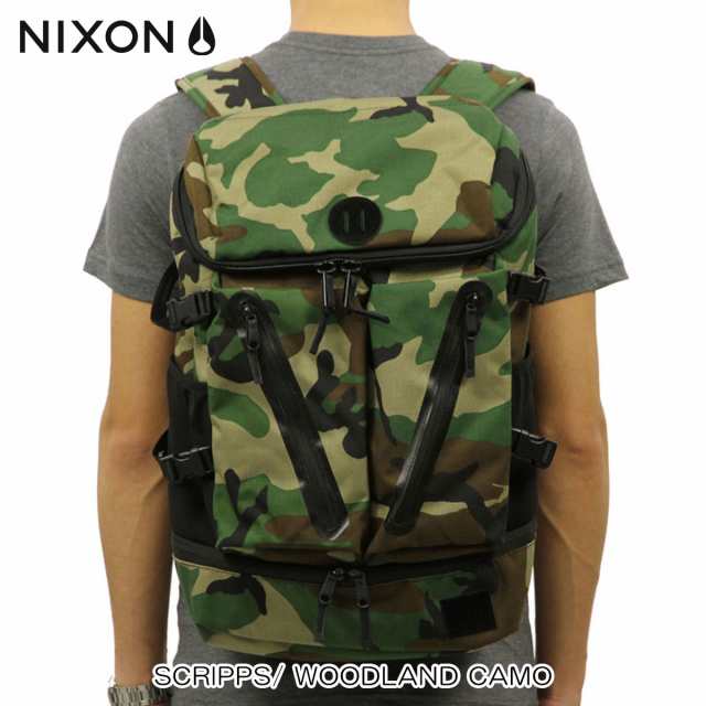 【ポイント10倍 10/11 16:00〜10/24 9:59】 ニクソン NIXON 正規販売店 バッグ SCRIPPS/ WOODLAND CAMO NC26051253-00 D00S20