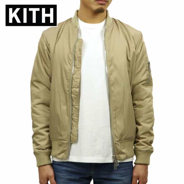 キス KITH 正規品 メンズ MA-1 KITH CLASSICS ASTOR BOMBER COFFEE KH1046-108 D00S15