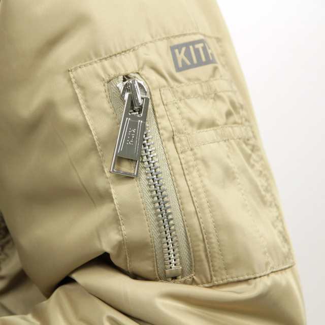 キス KITH 正規品 メンズ MA-1 KITH CLASSICS ASTOR BOMBER COFFEE KH1046-108