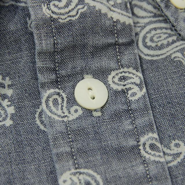 20%OFFセール 【販売期間 5/7 10:00〜5/16 9:59】 ポロ ラルフローレン シャツ メンズ 正規品 POLO RALPH LAUREN 半袖シャツ INDIGO BANDANNA CHAMBRAY SHIRT D00S20_3