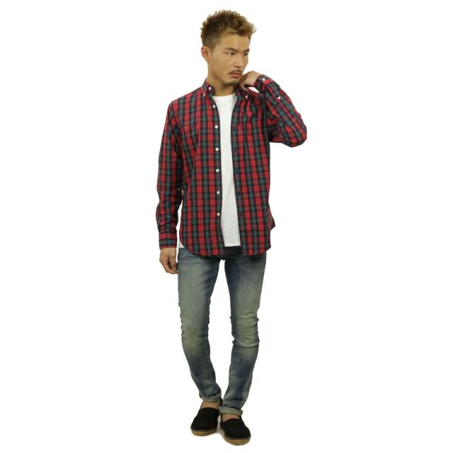 20%OFFセール 【販売期間 5/7 10:00〜5/16 9:59】 ジェイクルー シャツ メンズ 正規品 J.CREW 長袖シャツ PLAID WASHED SHIRT f7668 D00S20_7