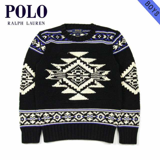 ポロ ラルフローレンキッズ POLO RALPH LAUREN CHILDREN 正規品 子供服 ボーイズ セーター CREW NECK SWEATER 323635226001 D00S20