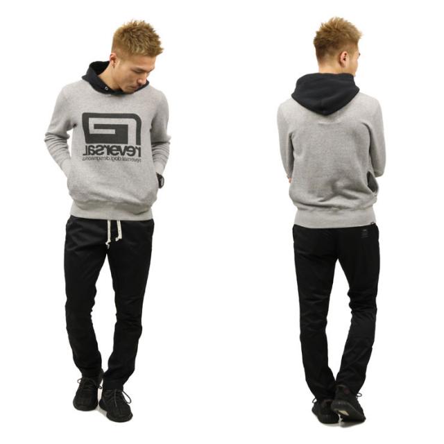 リバーサル パーカー メンズ 正規販売店 REVERSAL rvddw プルオーバーパーカー WATERPROOF SWEAT REVERSE PARKA rv17ss035a HEATHER GRAY D00S15_8