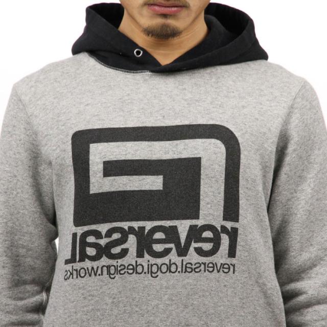 リバーサル パーカー メンズ 正規販売店 REVERSAL rvddw プルオーバーパーカー WATERPROOF SWEAT REVERSE PARKA rv17ss035a HEATHER GRAY D00S15_3