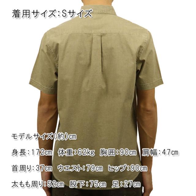 【ポイント10倍 5/7 10:00〜5/16 9:59】 ポーラー シャツ メンズ 正規販売店 POLER 半袖シャツ WASHED UP S/S WOVEN 717105-TTN TAHITI TAN D00S15_1