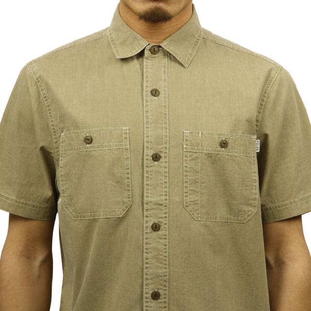 【ポイント10倍 5/7 10:00〜5/16 9:59】 ポーラー シャツ メンズ 正規販売店 POLER 半袖シャツ WASHED UP S/S WOVEN 717105-TTN TAHITI TAN D00S15_3