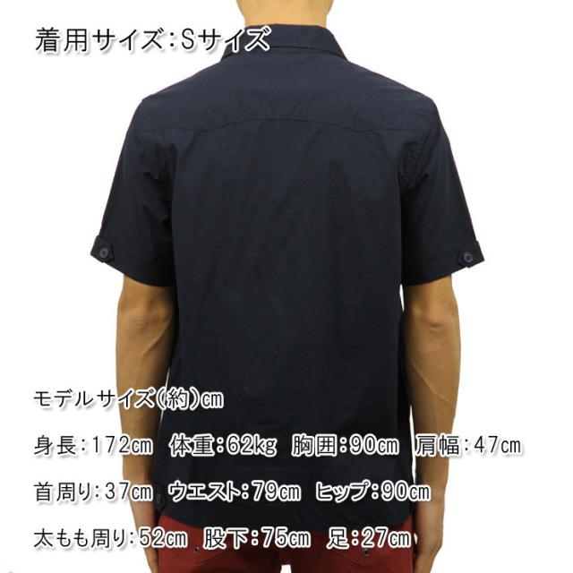 【ポイント10倍 5/7 10:00〜5/16 9:59】 ポーラー シャツ メンズ 正規販売店 POLER 半袖シャツ KEROUAC S/S WOVEN 717107-NVY NAVY D00S15_1