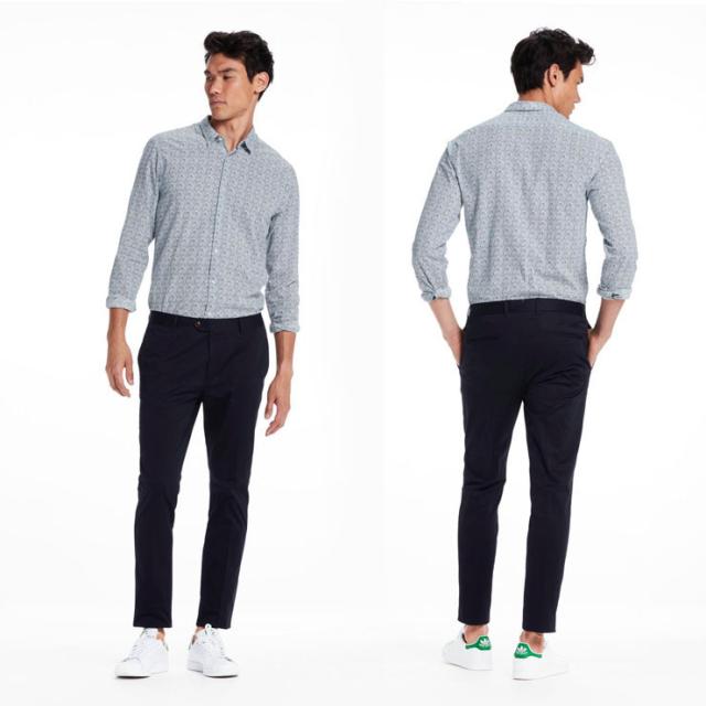 スコッチアンドソーダ チノパン メンズ 正規販売店 SCOTCH＆SODA ボトムス CLEAN FINISH CLASSIC PANT 132739 0002 NIGHT D00S15 クリスマス プレゼント ラッピング スコッチアンドソーダ チノパン メンズ 正規販売店 SCOTCH＆SODA