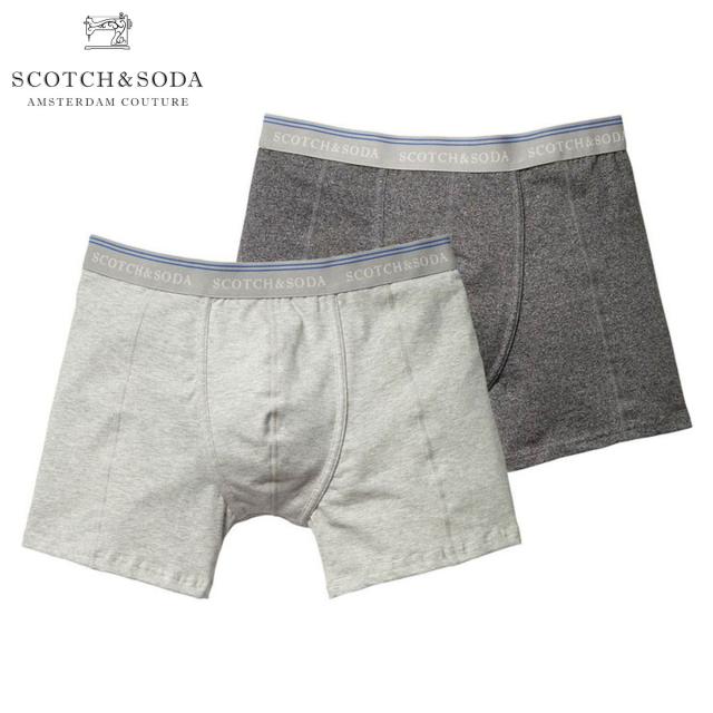 スコッチアンドソーダ SCOTCH＆SODA 正規販売店 メンズ ボクサーパンツ BOXERSHORT, SOLD IN 2-PACK 124904 O DESSINOの通販は 5,161円