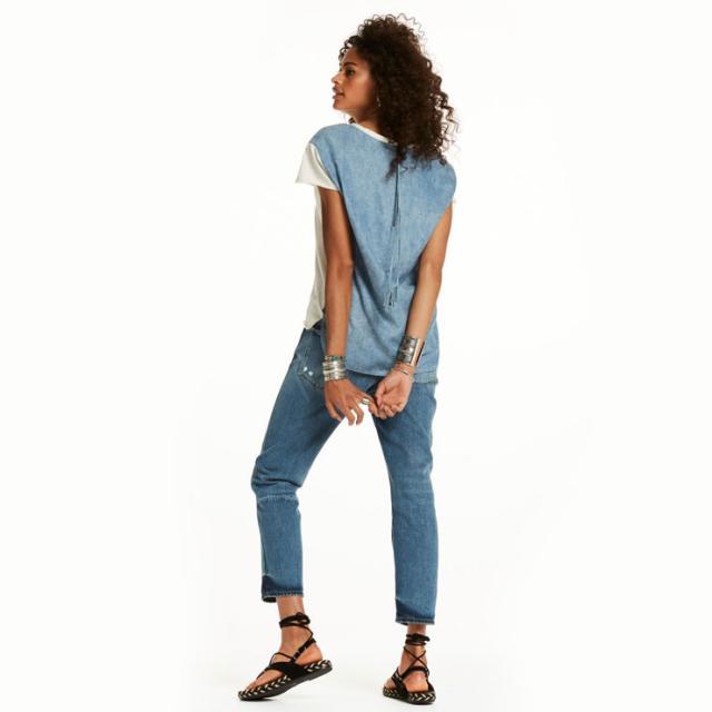 メゾンスコッチ MAISON SCOTCH 正規販売店 レディース 半袖Tシャツ T