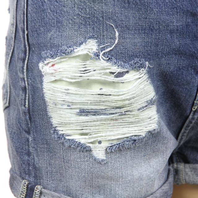 メゾンスコッチ MAISON SCOTCH 正規販売店 レディース ショートパンツ HIGH WAIST SHORT - OCEAN REFLECTION 135279 1B OCEAN R D00S15_5