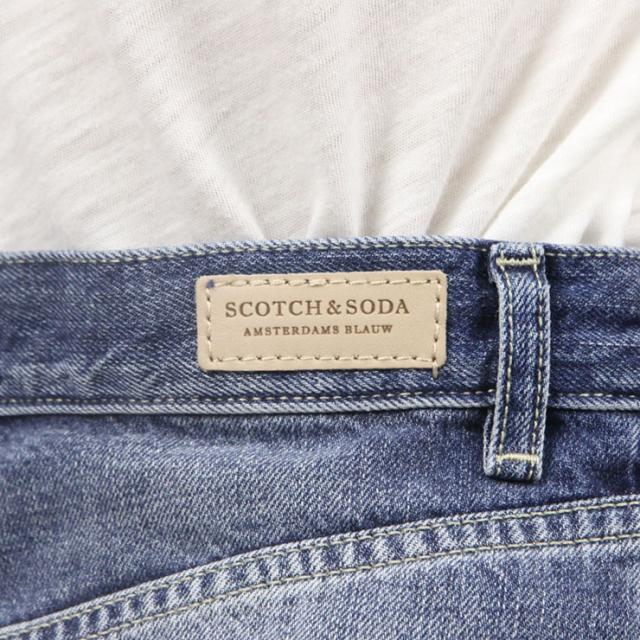 メゾンスコッチ MAISON SCOTCH 正規販売店 レディース ショートパンツ HIGH WAIST SHORT - OCEAN REFLECTION 135279 1B OCEAN R D00S15_7
