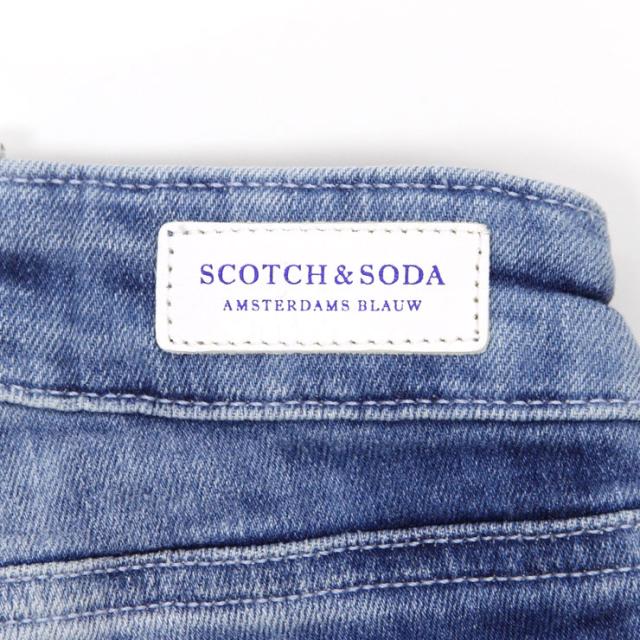 メゾンスコッチ MAISON SCOTCH 正規販売店 レディース ジーンズ LA BOHEMIENNE - LIGHT CLOUD NINE MID RISE SKINNY FIT 135200 2E LIGHT C D00S15 父の日 プレゼント ラッピング_8