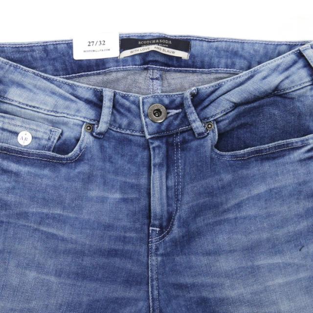 メゾンスコッチ MAISON SCOTCH 正規販売店 レディース ジーンズ LA BOHEMIENNE - LIGHT CLOUD NINE MID RISE SKINNY FIT 135200 2E LIGHT C D00S15 父の日 プレゼント ラッピング_6