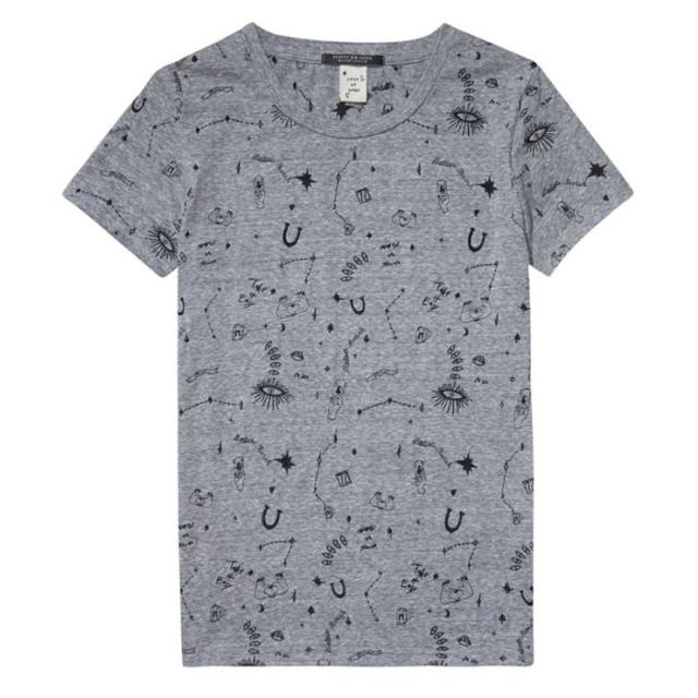 メゾンスコッチ MAISON SCOTCH 正規販売店 レディース 半袖Tシャツ ARTWORKS SHORT SLEEVE TEE 139093 0A GREY ME D00S15_1