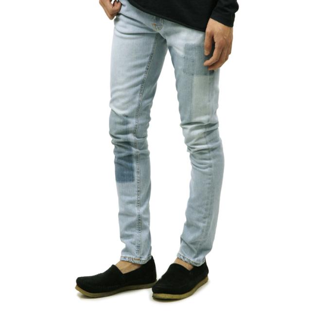 ヌーディージーンズ ジーンズ メンズ 正規販売店 Nudie Jeans ジーパン LEAN DEAN INDIGO STRIP 766 1124730 ヌーディージーンズ ジーンズ メンズ 正規販売店 Nudie Jeans ジーパン LEAN DEAN INDIGO STRIP 766 1124730
