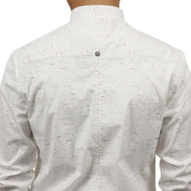 【ポイント10倍 6/7 10:00〜6/12 9:59】 ノーエクセス NO EXCESS 正規販売店 メンズ ドレスシャツ STRETCH SHIRT WHITE 480208 010 父の日 プレゼント ラッピング_3