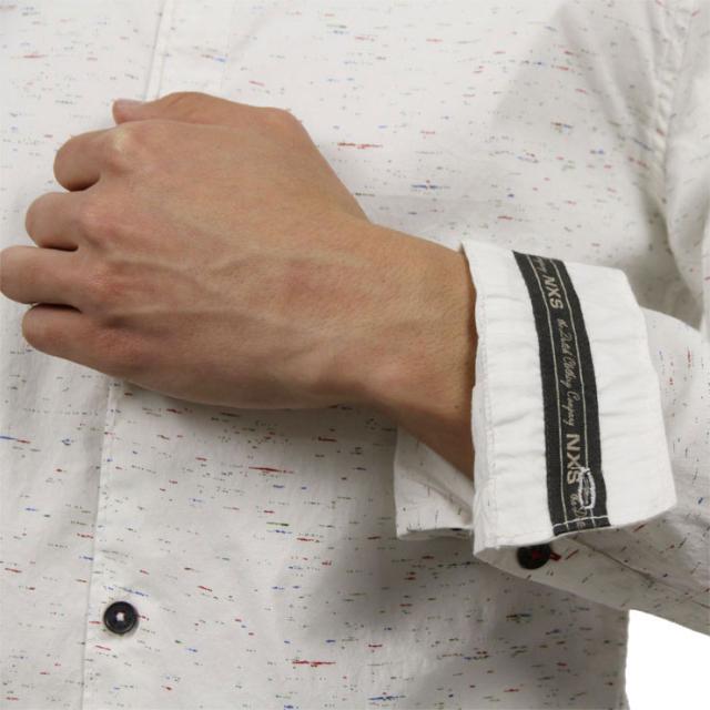 【ポイント10倍 6/7 10:00〜6/12 9:59】 ノーエクセス NO EXCESS 正規販売店 メンズ ドレスシャツ STRETCH SHIRT WHITE 480208 010 父の日 プレゼント ラッピング_7