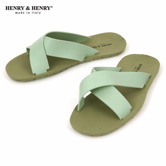 ヘンリーアンドヘンリー Henry Henry 正規販売店 サンダル クロス Cross Sandal Verde 51の通販はau Wowma Mixon ミクソン