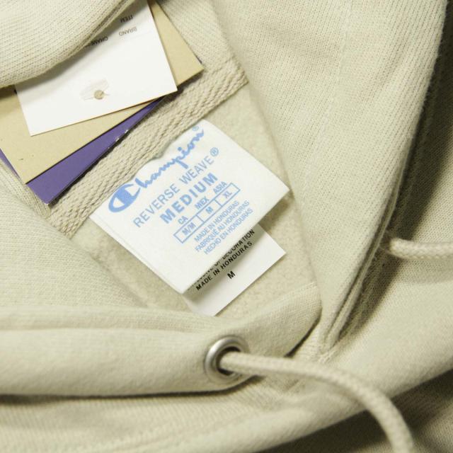 チャンピオン CHAMPION 正規品 メンズ リバースウィーブ プルオーバーパーカー REVERSE WEAVE HEAVYWEIGHT 12oz PULLOVER HOODIE GF68 VRC PEBBLESTONE_6