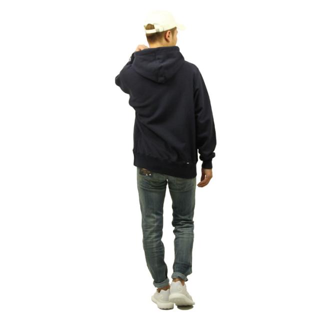 チャンピオン CHAMPION 正規品 メンズ リバースウィーブ プルオーバーパーカー REVERSE WEAVE HEAVYWEIGHT 12oz PULLOVER HOODIE GF68 NAVY_8