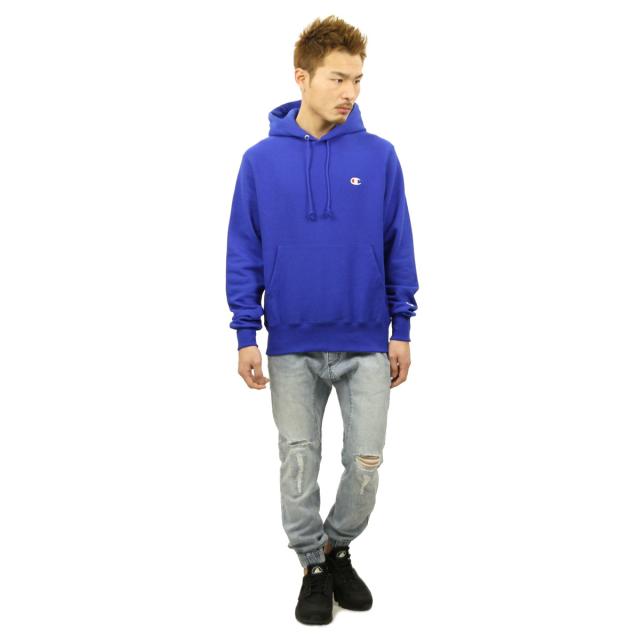 チャンピオン CHAMPION 正規品 メンズ リバースウィーブ プルオーバーパーカー REVERSE WEAVE HEAVYWEIGHT 12oz PULLOVER HOODIE GF68 SURF THEWEB_7